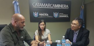 Minería recibió a consejero económico y comercial de China