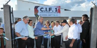 Lucía inauguró el Centro de Integración Familiar