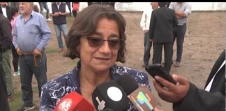 Lucía inauguró una obra hídrica de gran envergadura