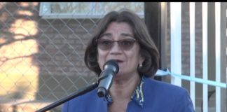 Lucía inauguró un SUM en la Ribera del Valle