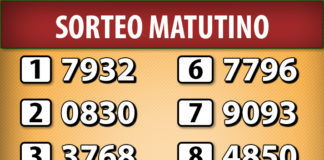 SORTEO MATUTINO