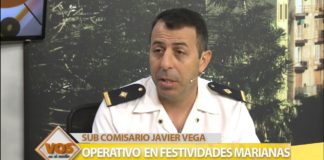 Operativo de seguridad en las Fiestas Marianas