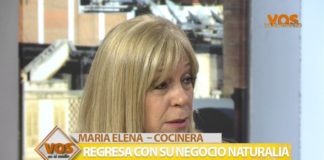 María Elena vuelve con su local de comidas naturistas
