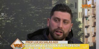 Lucas Salas Adi, el gesto inclusivo de un profe de Educación Física