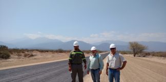 Avanza la obra en la ruta Belén-Andalgalá