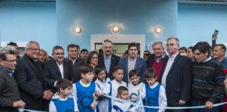 VIDEO: Lucía inauguró obras en el predio de Vélez Sarsfield