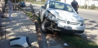 Valle Viejo: violento accidente por una tapa cloacal