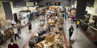 Mercado Artesanal cerrado por desinfección