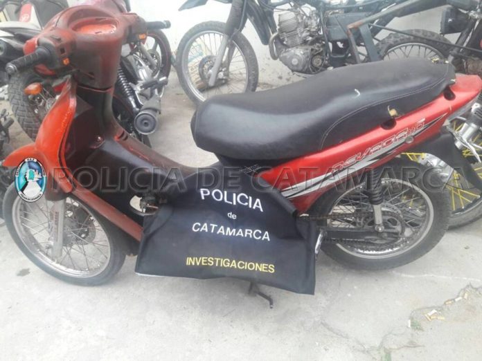 SECUESTRO MOTO DE INV.
