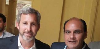 El ministro Saadi se reunió con Rogelio Frigerio en Casa Rosada