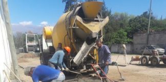 Ejecutan obras en el Club Villa Dolores