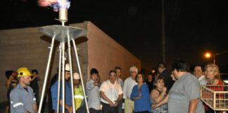 Gas natural para nuevas familias en el sur de la Capital