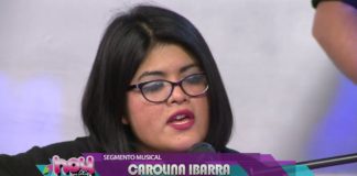Carolina Ibarra- Musica en «Hoy por la tarde»