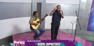Juan Lapacho . Músico Catamarqueño en «Hoy por la Tarde»