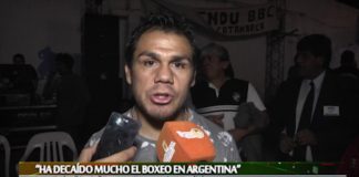 «Coton» Reveco: «Ha decaído mucho el boxeo en Argentina»