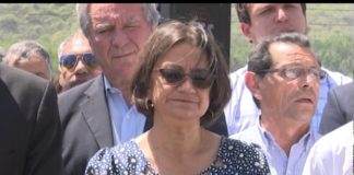 Lucía inauguró obras en Paclín