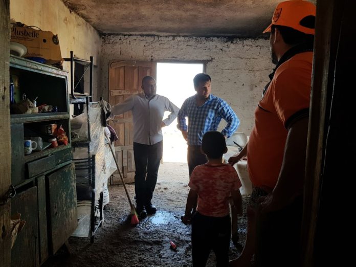 Asistencia a familias afectadas por el temporal II