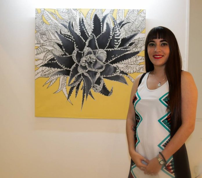 Cultura-Melina Gagliolo y su obra 2300 manchas