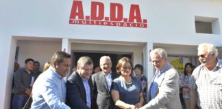 Lucía habilitó las instalaciones de ADDA