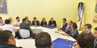 Lucía reunió a intendentes para explicar el alcance del Pacto Fiscal