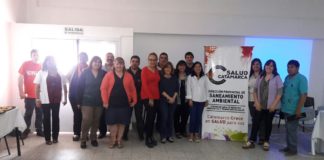 Saneamiento Ambiental capacitó sobre bioseguridad en el hospital de Andalgalá