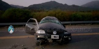 Grave accidente en Capayán