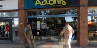 Importante robo en un local de Patio Palmeras