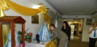 La Virgen del Valle visitó Tránsito Municipal y el Concejo Deliberante