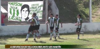 Liga Chacarera 18ª fecha Anual: San Martín 1 – Villa Dolores 2