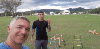 El “Zurdo” Barrionuevo se prepara sin descanso para la segunda pelea con Verón