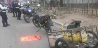 Le secuestraron la moto a «Gomero Flash» y las redes explotaron