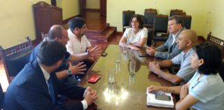 La Gobernadora se reunió con ministros para coordinar e intensificar la asistencia de familias de La Guardia