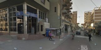 Amenazó de muerte con una botella de vidrio en pleno centro
