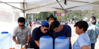 Salud asistió y colaboró con la fiesta “Noche de Playa”