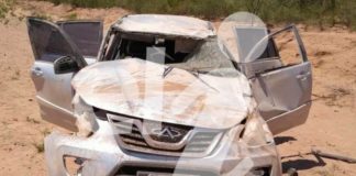 Sufrieron un tremendo vuelco viniendo a Catamarca