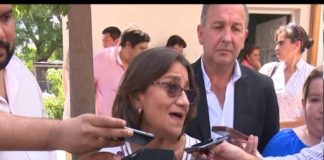 Lucía se solidarizó con la diputada Bazán