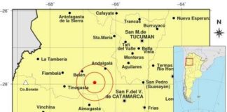 Dos temblores «movieron» Belén