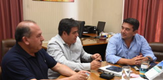 Marcelo Rivera recibió a intendentes