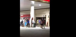 VIDEO: agredieron a playeros de estación de servicio porque se negaron a dar monedas