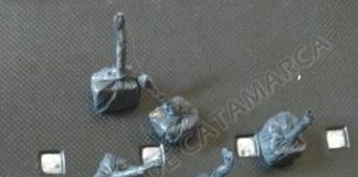 Secuestran droga en Santa Rosa y Capital