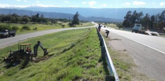 Piden transitar con precaución por la Circunvalación por tareas de mantenimiento