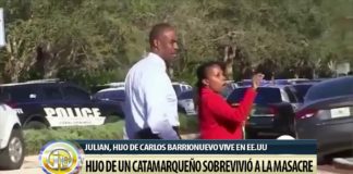 Hijo de un catamarqueño sobrevivió a la masacre