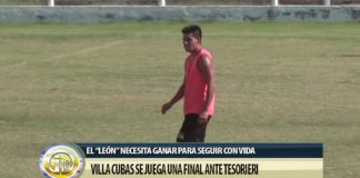 Villa Cubas se juega una final ante Tesorieri