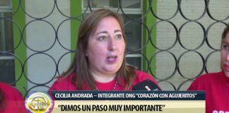 Salud recibió a la ONG «Corazón con agujeritos»