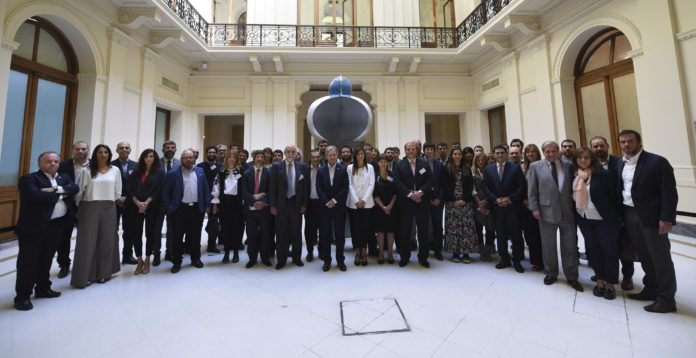 Andrés Ibarra da palabras de apertura a la primera Asamblea de COFEMOD 2018