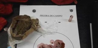 Secuestran marihuana en el puesto caminero de Capayán