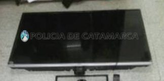 Recuperan un Smart TV sustraído en el norte de la Capital