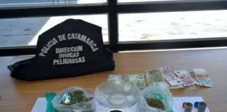 Importantes procedimientos antidrogas en Valle Viejo y Ancasti