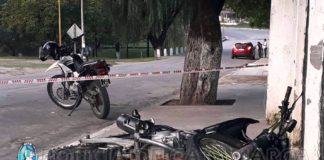 Ancasti: derrapó en su moto y chocó a cinco menores