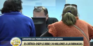 Es crítico: OSEP le debe $10 millones a las farmacias